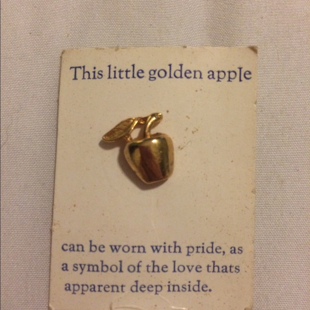 Vintage Apple Pin